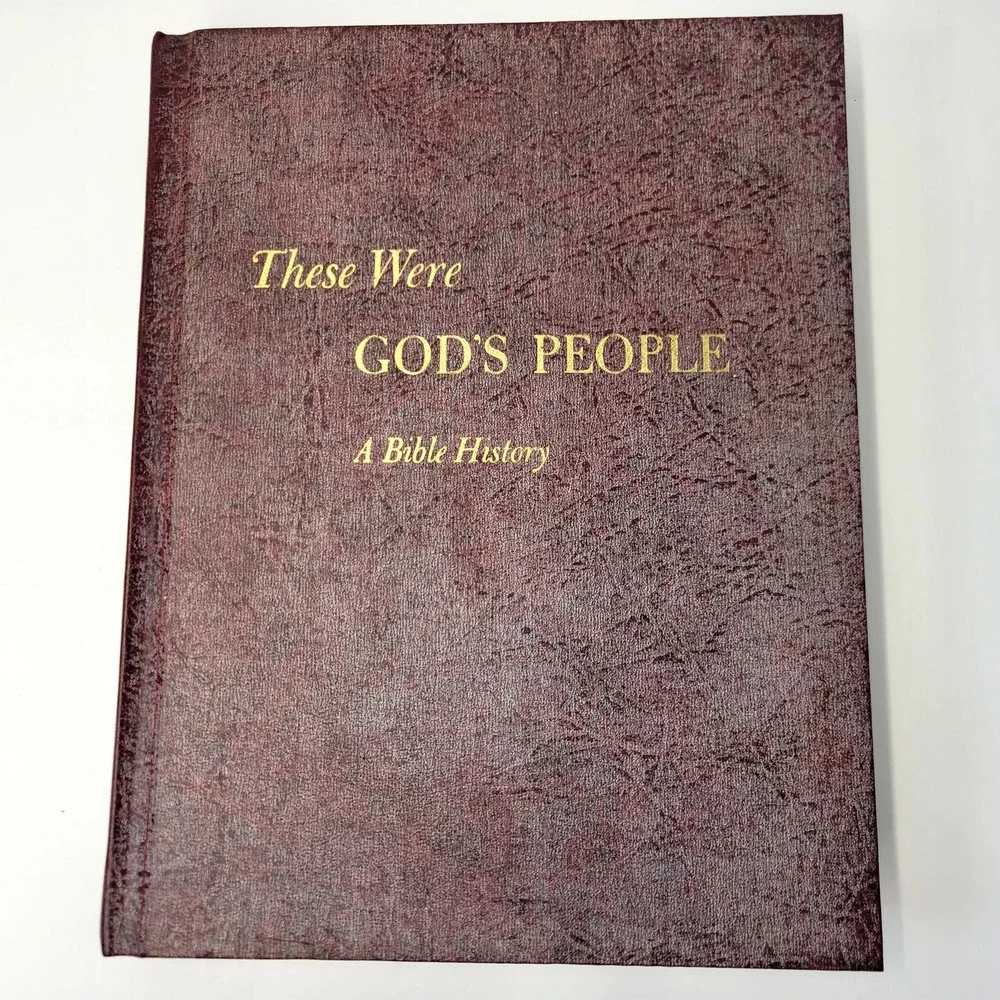 Vintage 1966 These Were God's People William C Martin Bible History Hardcover‎